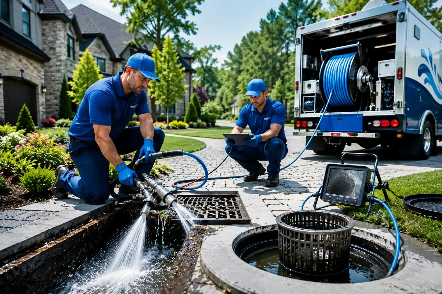 Local outdoor drain cleaning professionals in Sterling, MA