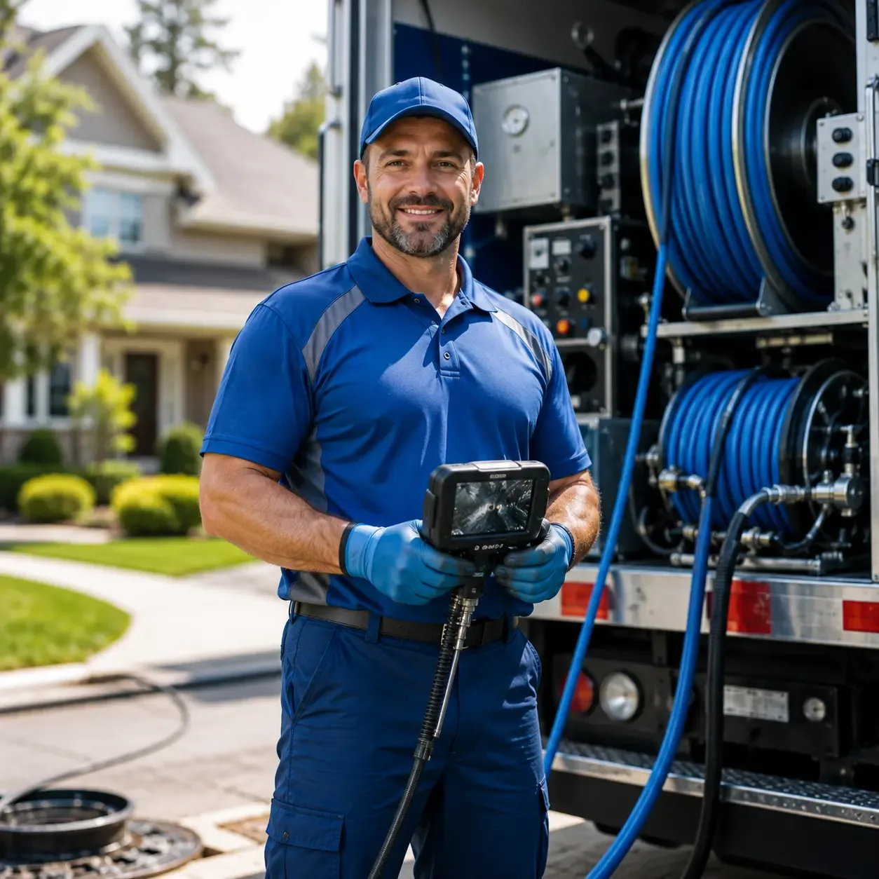 Local outdoor drain cleaning specialists in Sterling, MA